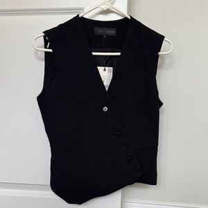 Zara Elegant Black Vest